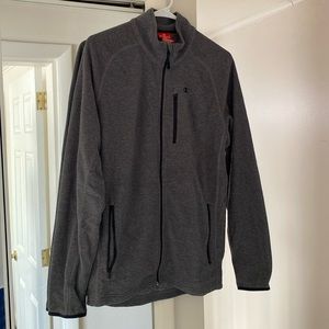 Men’s champion zipped fleece jacket (M)
